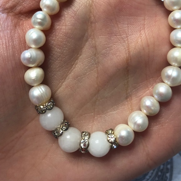 ⬇️ 🌴5 for $20🌴 Fresh water pearl imitation - Picture 4 of 4